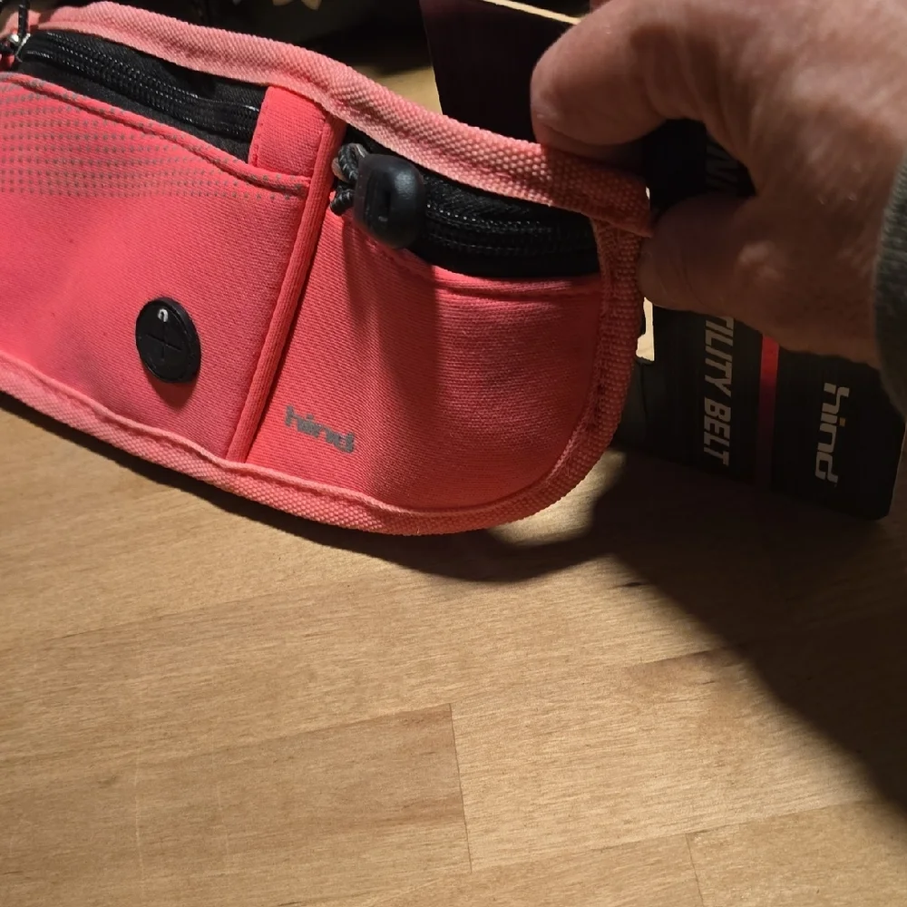 Hind Women's Running Utility Belt - Coral